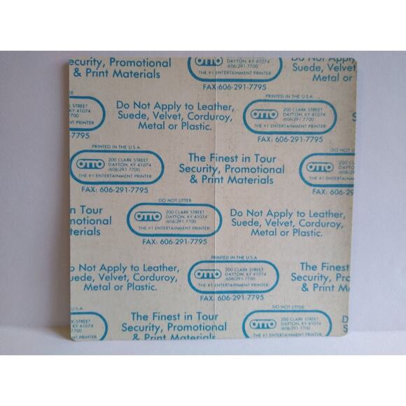 Concrete Blonde Backstage Pass Vintage 1992 Tour Walking In London Texas Ghost - Picture 2 of 2